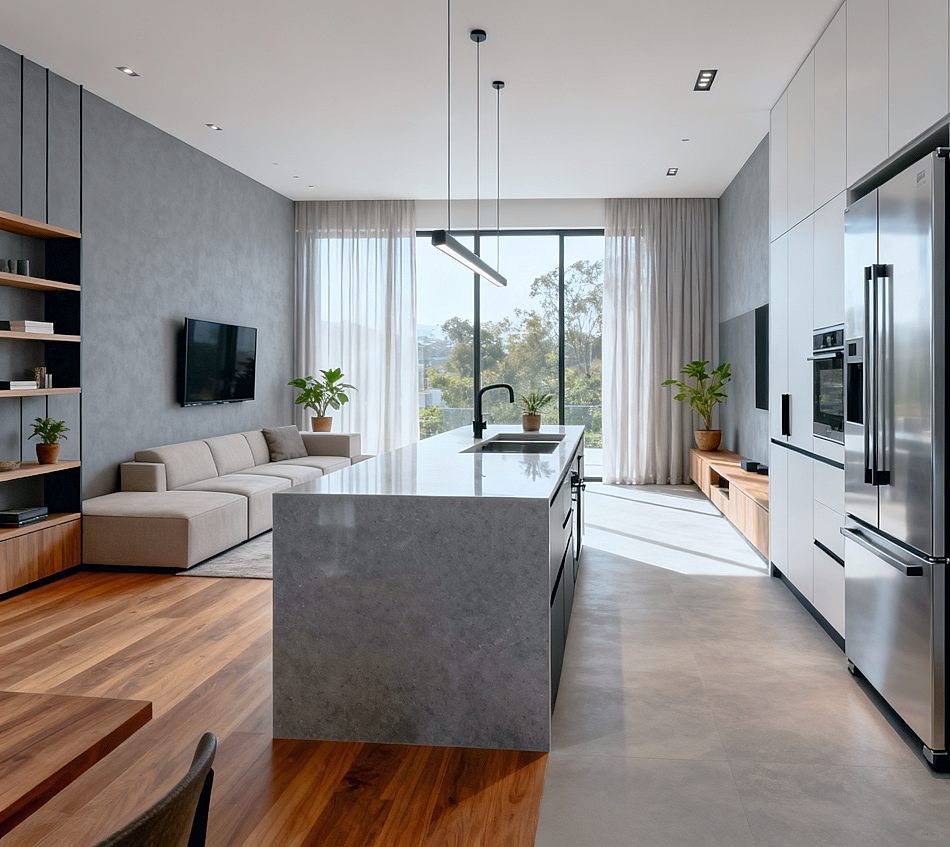 Cocina Abierta y Diseño Multifuncional transforman la Vivienda moderna en Colombia 2 | Cortesía Cocina Abierta y Diseño Multifuncional transforman la Vivienda moderna en Colombia