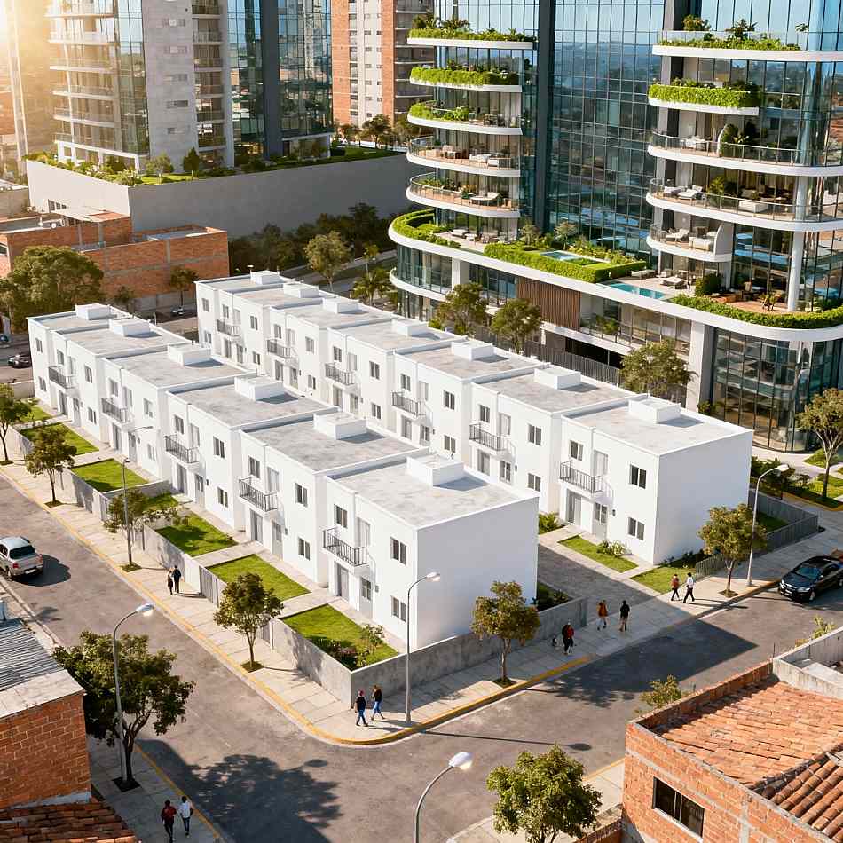Estrato Alto vs. Bajo: Variación del precio de la Vivienda Nueva 1 | Cortesía Estrato alto vs. bajo: Variación del precio de la vivienda nueva