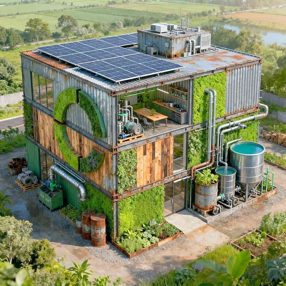 Materiales Reciclados en Construcción: Economía Circular que impulsa la Vivienda Verde 2 | Cortesía Materiales Reciclados en construcción: Economía circular que impulsa la vivienda verde en Colombia
